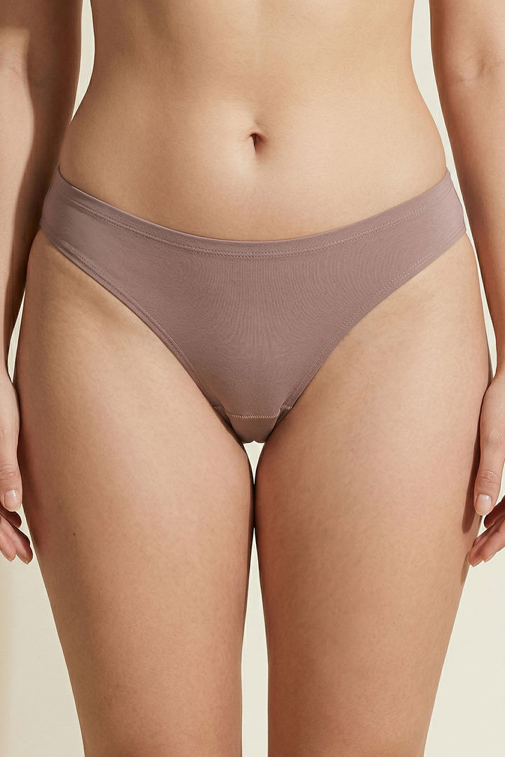 Zivame Low Rise Full Coverage Bikini Panty (Pack of 3) - Multicolor — image 10